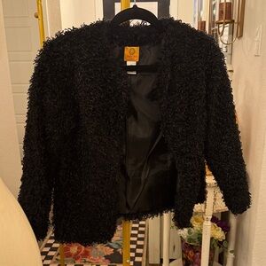 Zara Black Teddy Jacket